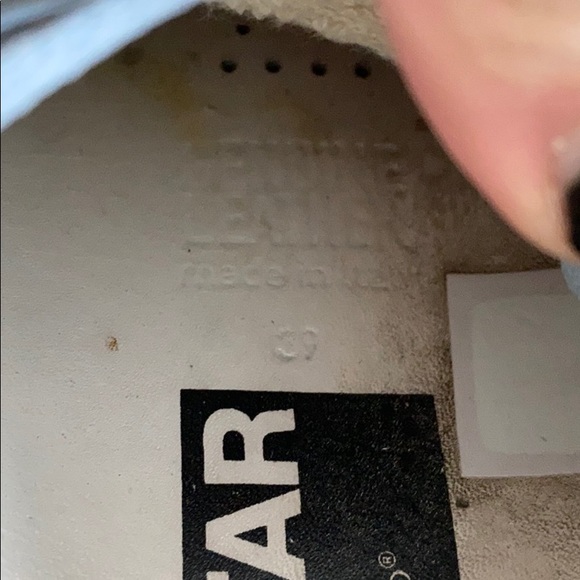 Leather Golden Goose Superstars w/ glitter tongue - Picture 10 of 15